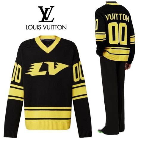 louis vuitton fur sweater|Louis Vuitton wool sweater.